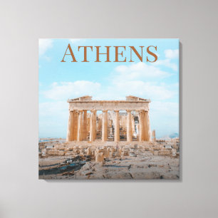 Athens Greece Canvas Print