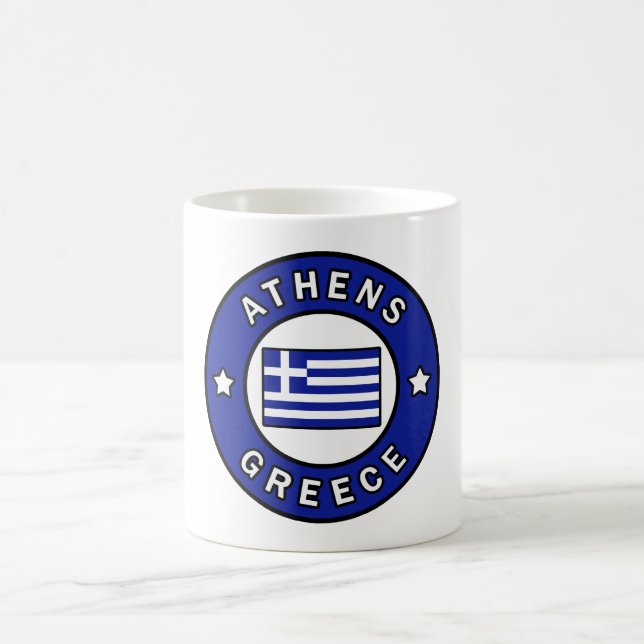 Athens Greece Coffee Mug (Center)