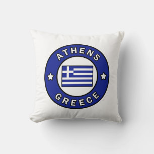 Athens Greece Cushion