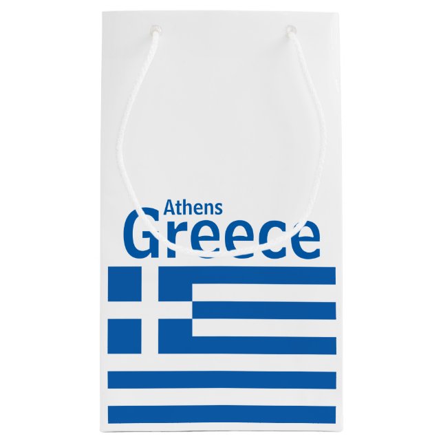 Athens, Greece Gift Bag (Back)