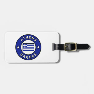 Athens Greece Luggage Tag