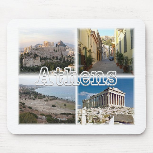 Athens Greece Mouse Pad (Front)