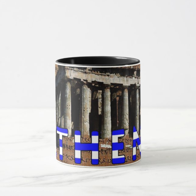 Athens Greece Mug (Center)
