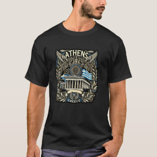 Athens, Greece Parthenon Acropolis Greek Mythology T-Shirt