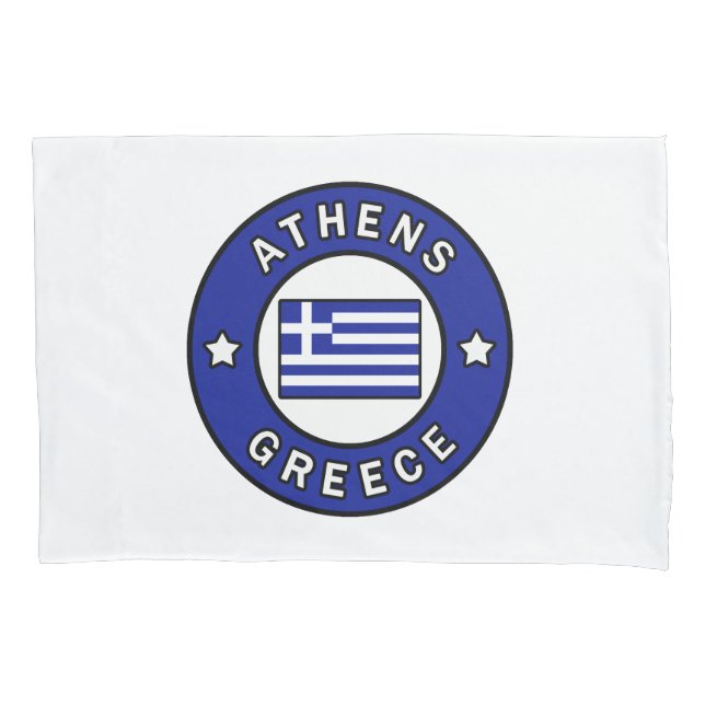 Athens Greece Pillowcase (Front)