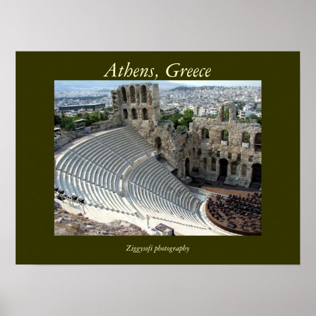 Athens, Greece poster (Front)