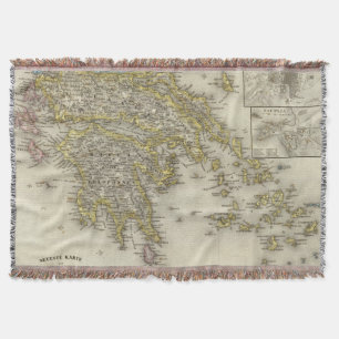 Athens, Greece Throw Blanket