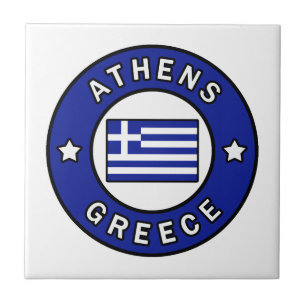 Athens Greece Tile