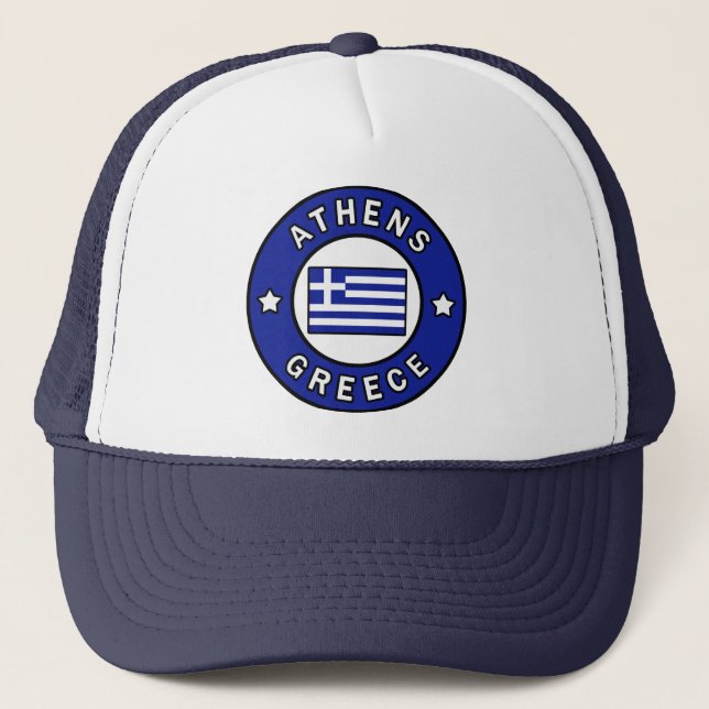 Athens Greece Trucker Hat (Front)