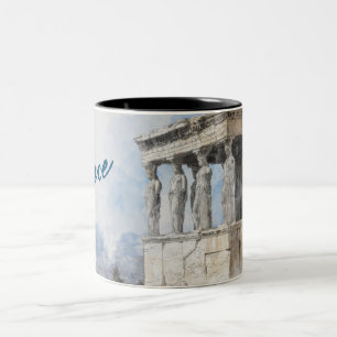 Athens Greece Two-Tone Coffee Mug Travel