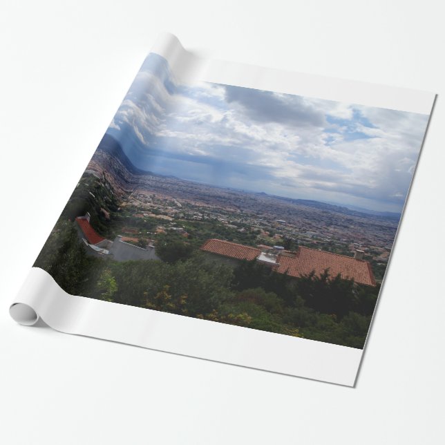 Athens – Greece Wrapping Paper (Unrolled)