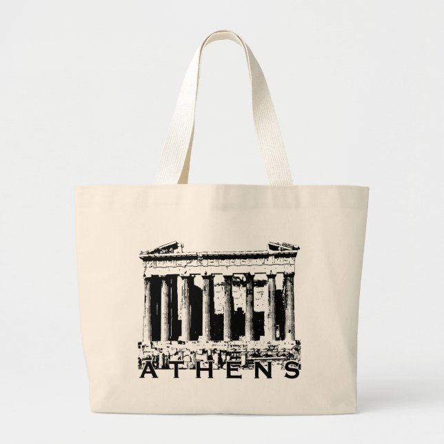 Athens Large Tote Bag (Front)