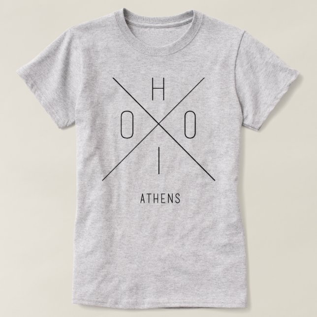 Athens Ohio Shirt Design 4 (Design Front)