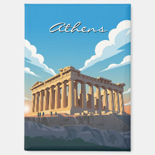 Athens Parthenon Magnet