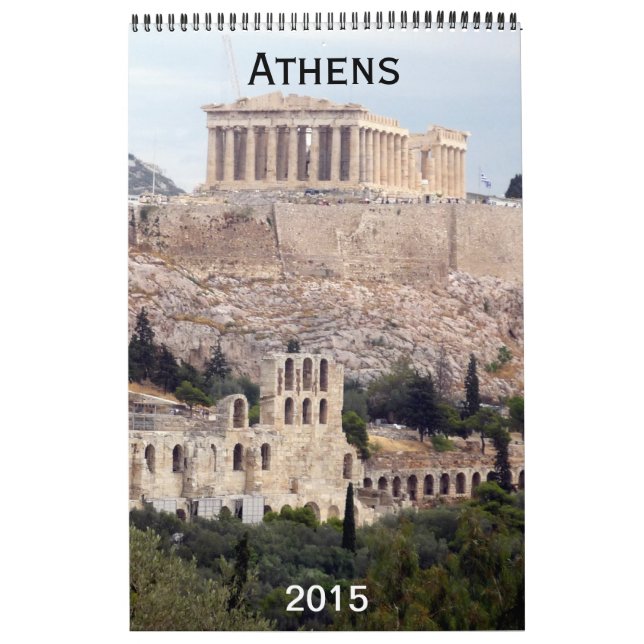 athens photography 2015 calendar (Cover)