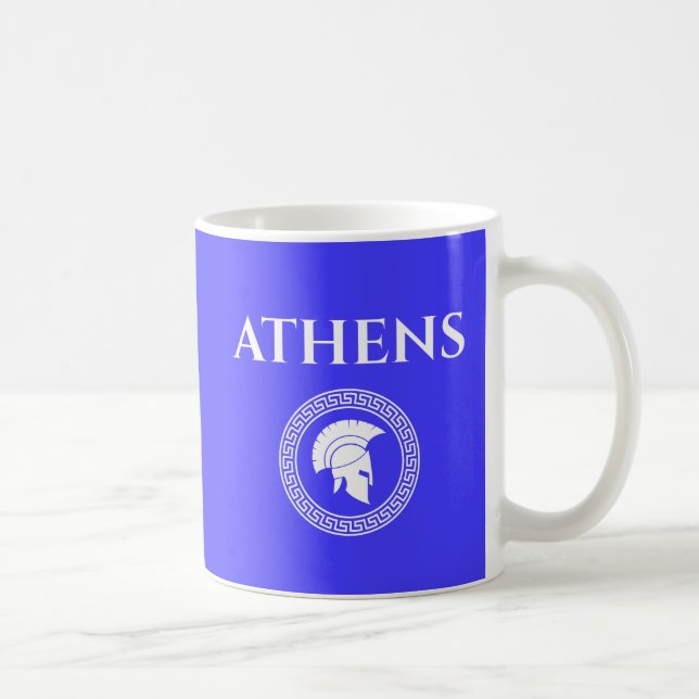 Athens Spartan Coffee Mug (Right)