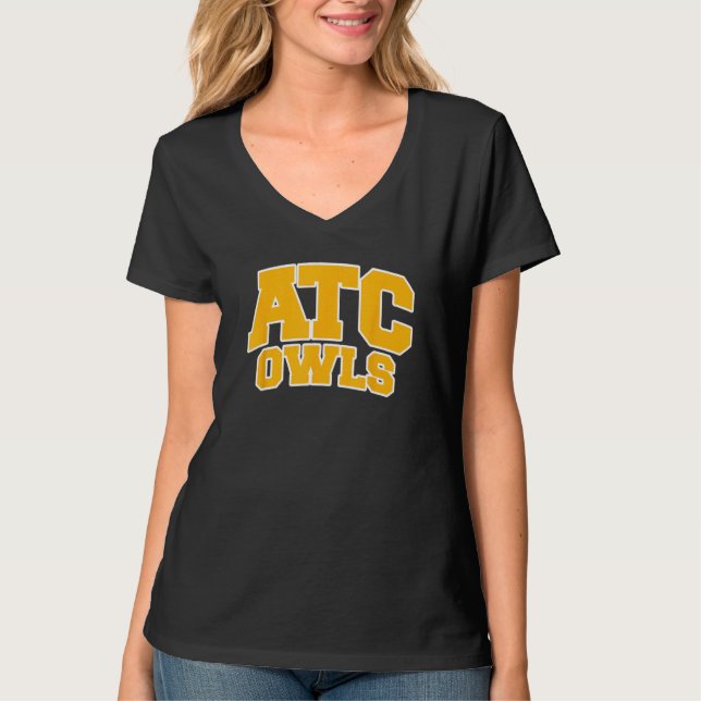 Athens Technical College Owls 01 T-Shirt (Front)