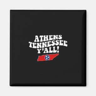Athens Tennessee Y'all Tn Southern Vacation Magnet