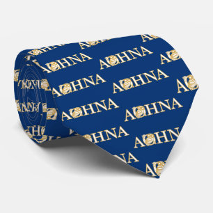Athens Typography with Ancient Athenial Owl Tie