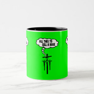 Athiest bible Two-Tone coffee mug