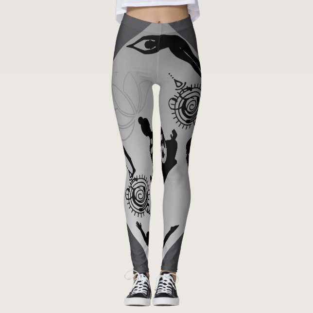 athleisure yogafashion activewearstyle mindfulmove leggings (Front)