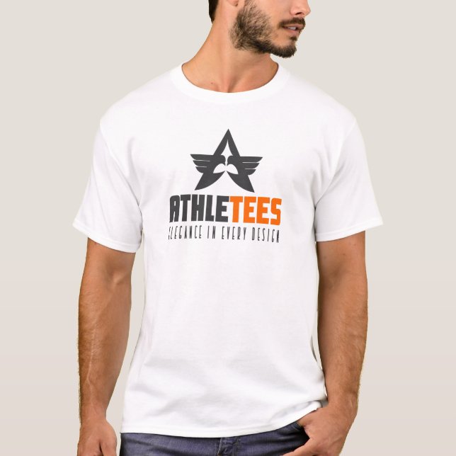 Athletees Logo Tee with an Elegant Touch (Front)