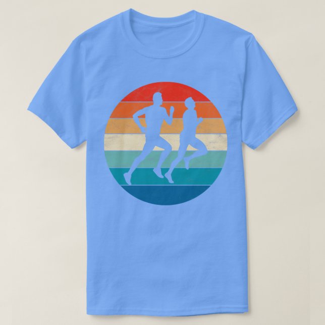 Athletes Running T-Shirt (Design Front)