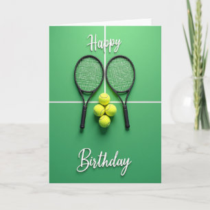 Athletic Birthday Scene Card