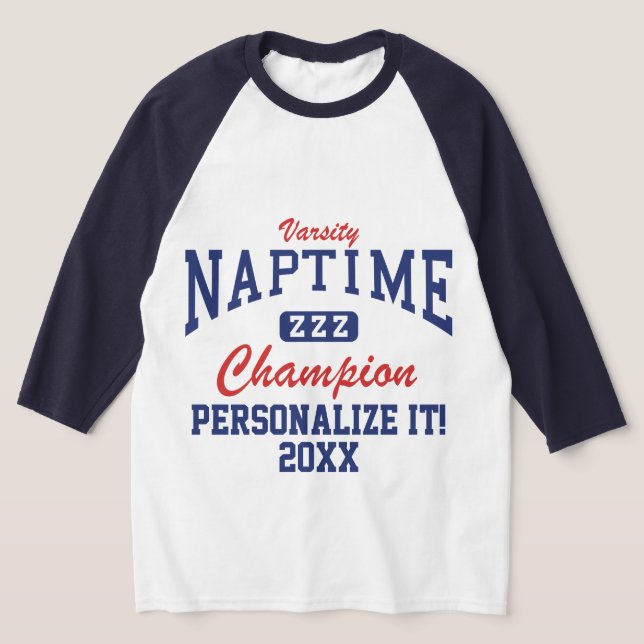 Athletic Champion Naptime T-Shirt (Laydown)