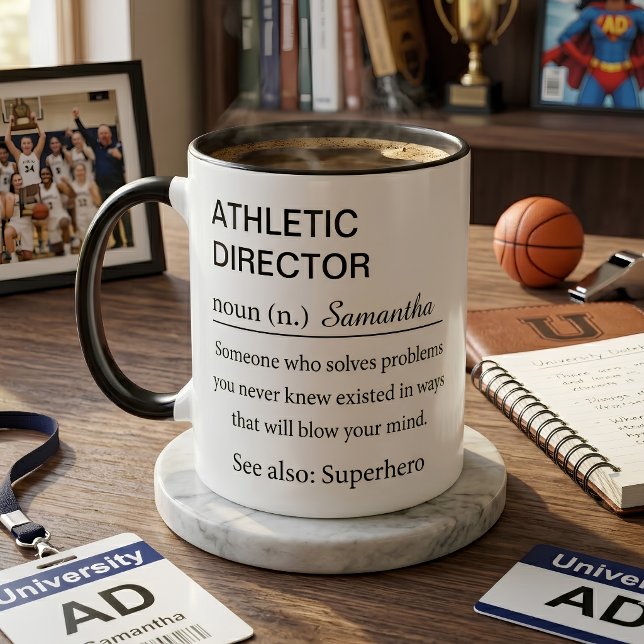 Athletic Director Definition Mug (Creator Uploaded)