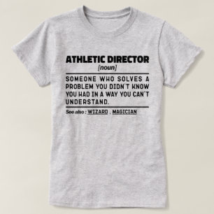 Athletic Director Noun Definition Sport Cool Mum T-Shirt