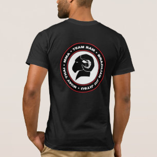 Athletic Fit American Apparel RAM T-Shirt, Black T-Shirt