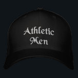 Athletic Men Custom Text Strength Style Pride-Hat  Embroidered Hat<br><div class="desc">he "Athletic Men" embroidered hat in Royal Blue is designed for those who embody strength,  endurance,  and determination.  The bold embroidery stands out,  showcasing pride in athleticism and a winning mindset.</div>