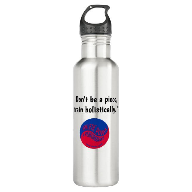 Athletic Power & Performance Water Bottle (Front)