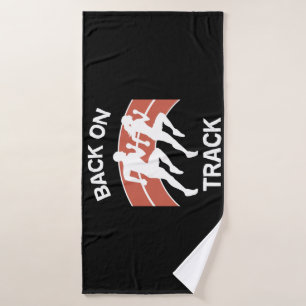 Athletic Track Runners   Track Athletes   Runners  Bath Towel