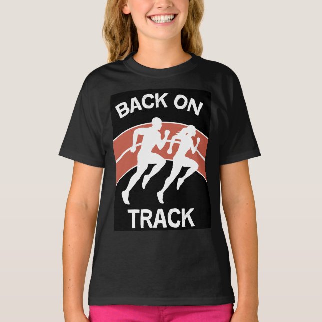 Athletic Track Runners | Track Athletes | Runners  T-Shirt (Front)