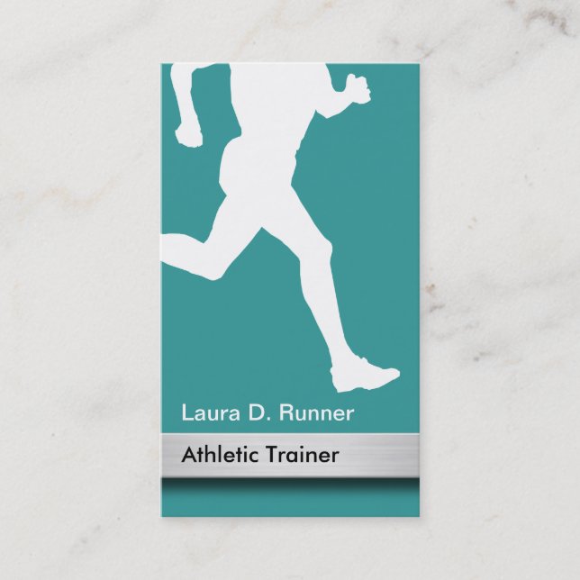 Athletic Trainer Business Cards (Front)