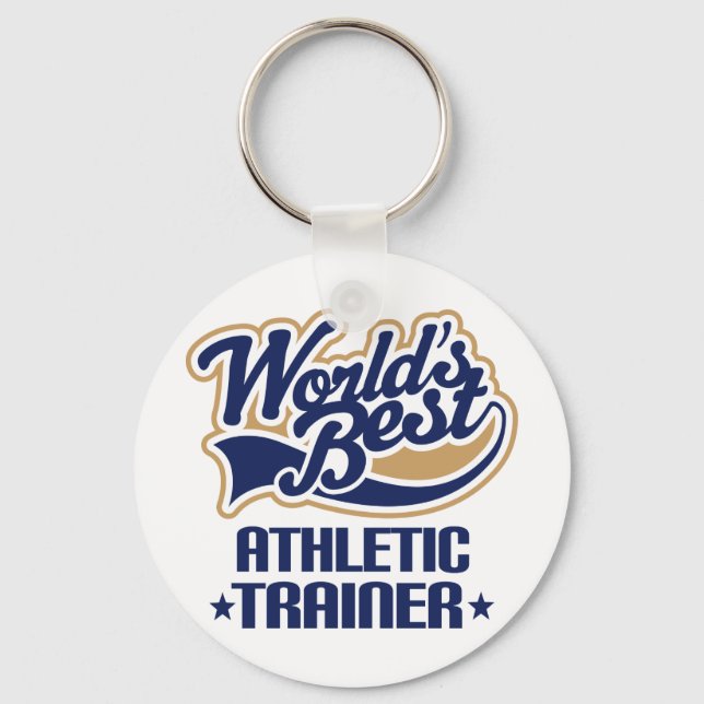 Athletic Trainer Gift Key Ring (Front)