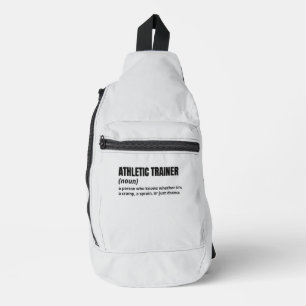 Athletic Trainer Humour Definition Sling Bag