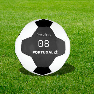 Athletic Varsity Jersey Name Number Personalizable Soccer Ball