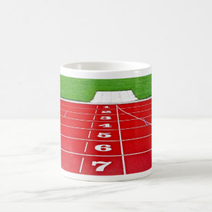 Athletics Running Track Mug