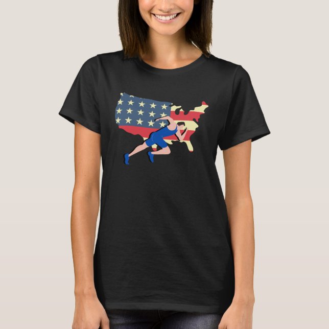Athletics USA olympic USA athletes T-Shirt (Front)