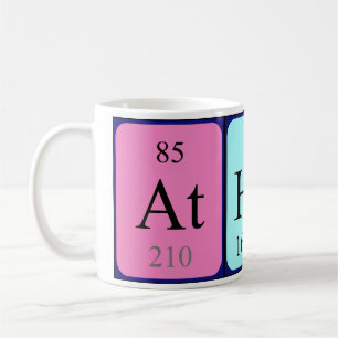 Athos periodic table name mug