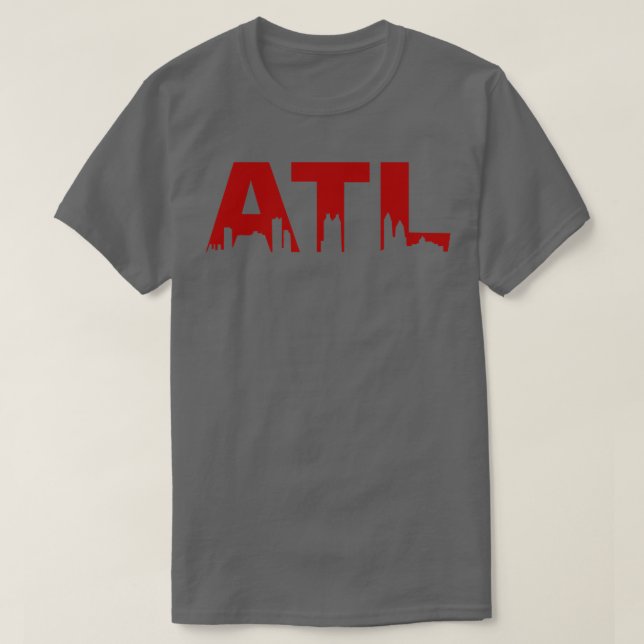 ATL Red T-Shirt (Design Front)