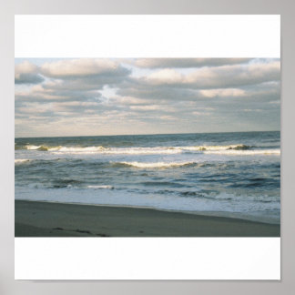 Atlanic ocean, NC Poster