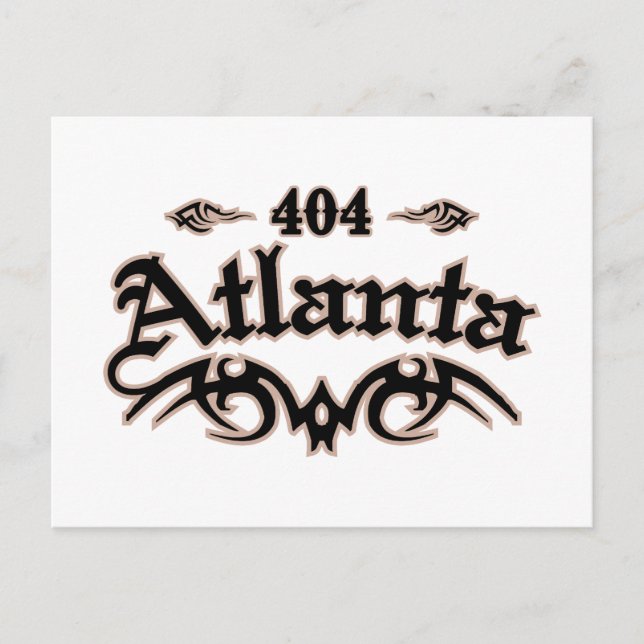 Atlanta 404 postcard (Front)