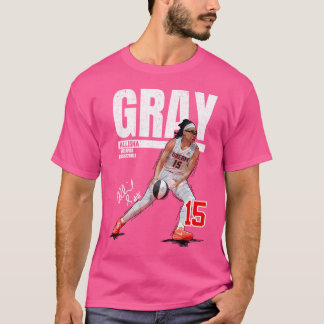 Atlanta Allisha Grey 15 Cartoon Women Basketball T-Shirt