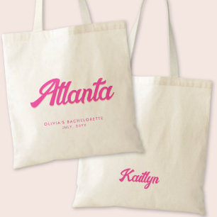 Atlanta Bachelorette Party Personalised Tote