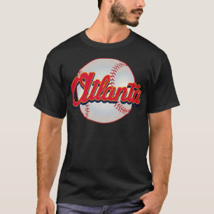 Atlanta Baseball Vintage Baseball Team Gift T-Shirt
