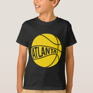 Atlanta Basketball Retro City Georgia State B Ball T-Shirt